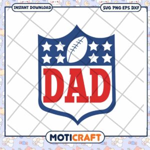 Football Dad SVG Cut File