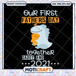 Dinosaur Fathers Day SVG 2021