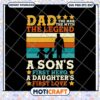 Dad SVG The Legend, Sons First Hero
