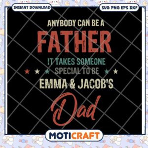 Dad SVG Emma & Jacob's Father's Day Gift