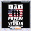 Dad Papaw Veteran SVG Cut File 1 Dad Papaw Veteran SVG Cut File