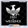 Dad of Wildlings SVG Design