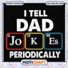 Dad Joke SVG Periodic Table Design 1 Dad Joke SVG Periodic Table Design