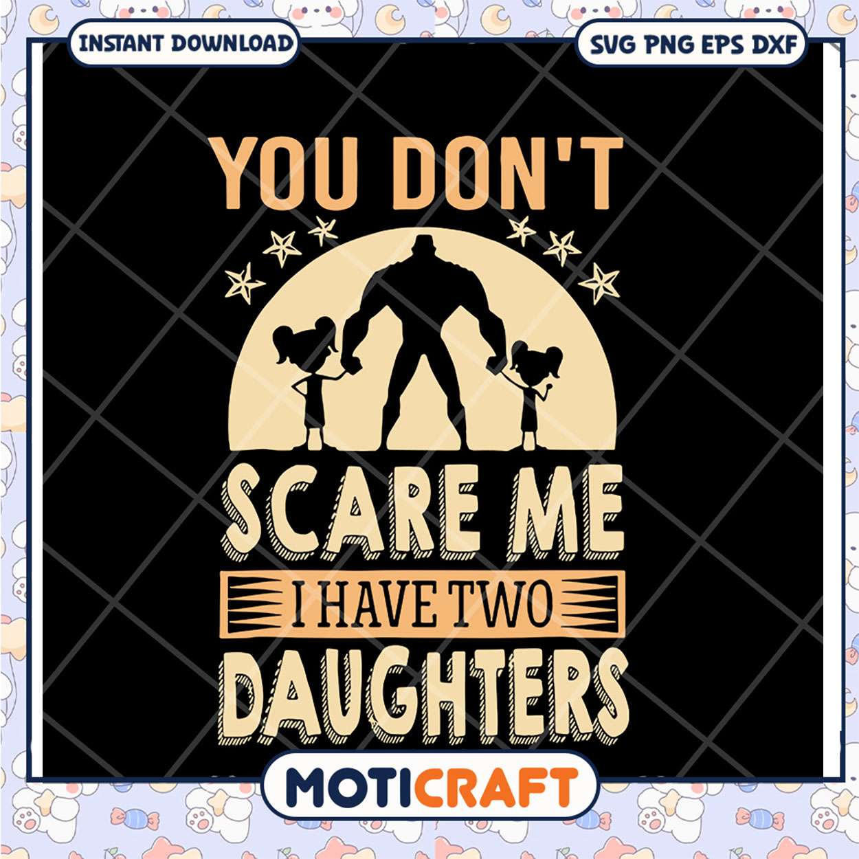 Dad Daughters SVG Design Dad Daughters SVG Design