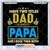 Dad And Papa SVG Instant Download 2 Dad And Papa SVG Instant Download