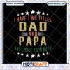 Dad and Papa SVG Design 2 Dad and Papa SVG Design