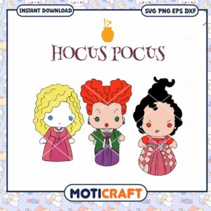 Hocus Pocus Chibi Svg