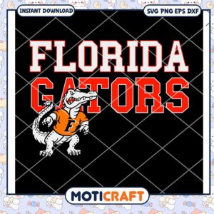 Florida Gator Baseball Team Logo Mascot Svg