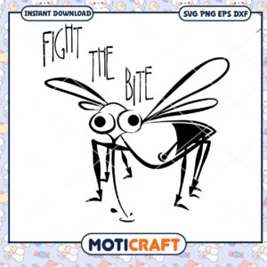 Fight the Bite Mosquito SVG Pest Insect Zika Virus svg