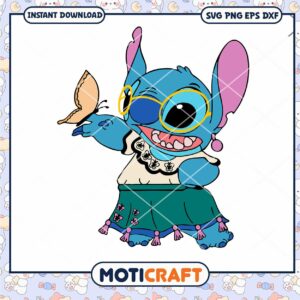 Encanto Stitch Svg