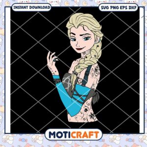 Elsa Tattoo Svg