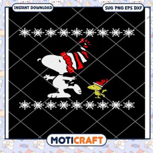Peanuts Holiday Skate Svg