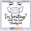 Im Smiling Under This Mask Telemetry Tech 2021 Svg, Funny Svg