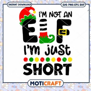 I'm Not An I'm Just Short SVG