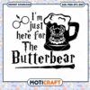 I'm Just Here For The Butterbeer Svg, Hogwarts Svg, Harry Potter Svg