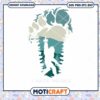 I Hate People Bigfoot Middle Finger svg, Bigfoot SVG, forest svg