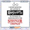 Hogwarts stranger things svg , harry potter movies​ svg