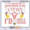If I Wanted The Government In My Uterus Svg, Uterus svg