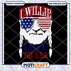 I Willie Love The USA Flag Svg, Willie Nelson 4th Of July Svg 2 I Willie Love The USA Flag Svg, Willie Nelson 4th Of July Svg