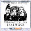 I just took a DNA test turns out i'm 100% that witch svg, hocus pocus svg