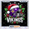 Vikings Christmas Helmet PNG Design
