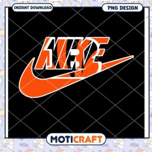 Tiger Nike PNG Design Instant Download