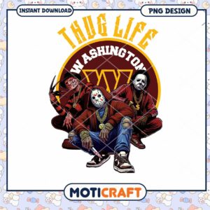 Thug Life Washington PNG Design