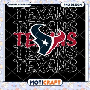 Texans PNG Design Instant Download