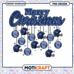 Tennessee Titans Merry Christmas PNG