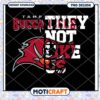 Tampa Bay Buccaneers PNG Design They Not Like Us 2 Tampa Bay Buccaneers PNG Design They Not Like Us