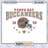 Tampa Bay Buccaneers PNG Design Vintage Helmet Instant Download