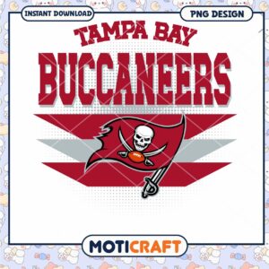Tampa Bay Buccaneers PNG Design Instant Download for Fans