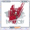 Tampa Bay Buccaneers Nation PNG Design Instant Download Art