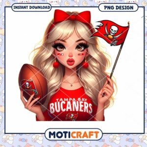 Tampa Bay Buccaneers Girl PNG