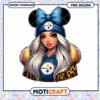 Stylish PNG Design of Trendy Girl in Team Apparel Downloadable Art