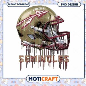 Seminoles Helmet PNG Design Download
