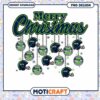 Seattle Seahawks Christmas PNG Design