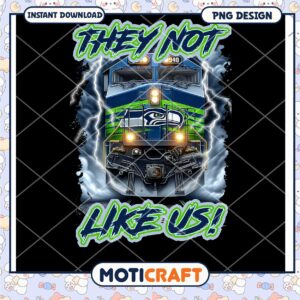 Seahawks Train PNG Sublimation Design