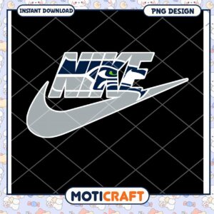 Seahawks Nike Logo PNG Design