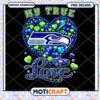 Seahawks My True Love PNG Design