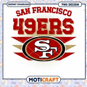 San Francisco 49ers PNG Design Instant Download
