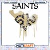 Saints PNG Design with Fleur de Lis for Instant Download Use