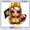 Saints Girl PNG Sublimation Design