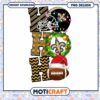 Saints Christmas HoHo PNG Sublimation