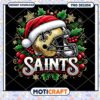 Saints Christmas Helmet PNG Design 1 Saints Christmas Helmet PNG Design