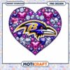 Ravens Heart PNG Sublimation Design 1 Ravens Heart PNG Sublimation Design