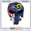Rams Punisher Skull PNG Design 1 Rams Punisher Skull PNG Design