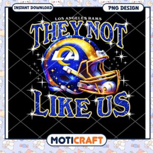 Rams Helmet PNG They Not Like Us
