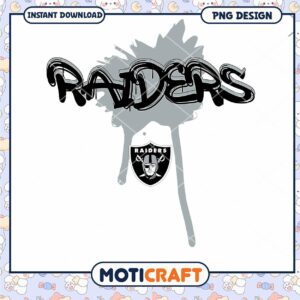 Raiders PNG Design Instant Download Cool Sports Graphic Art