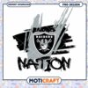 Raiders Nation PNG Design Instant Download